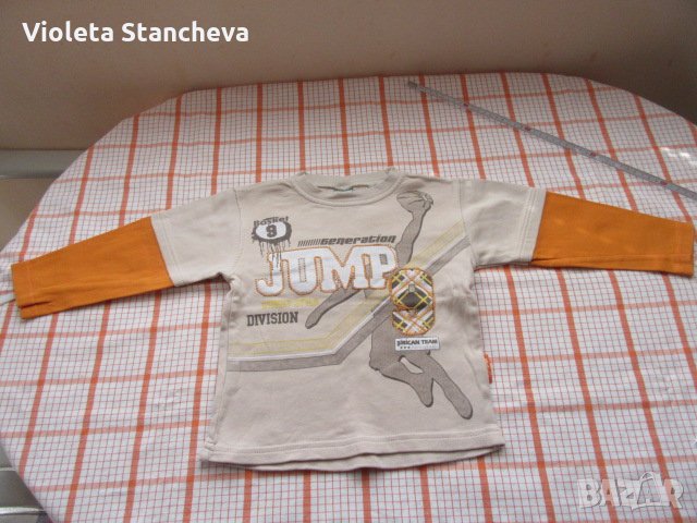 ДЕТСКА БЛУЗА С ДЪЛЪГ РЪКАВ, снимка 1