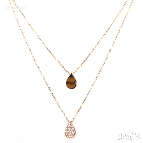 Златнo колие 2,07гр. 45,0см. 14кр. проба:585 модел:32108-4, снимка 1