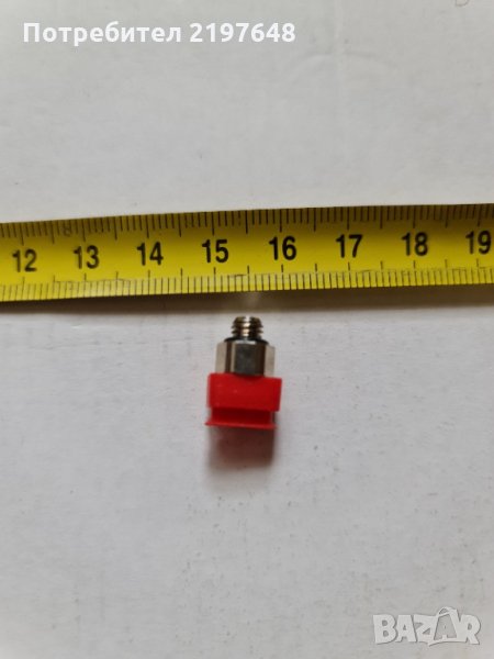 Вакуумна вендуза, микро, овална 4х10, снимка 1