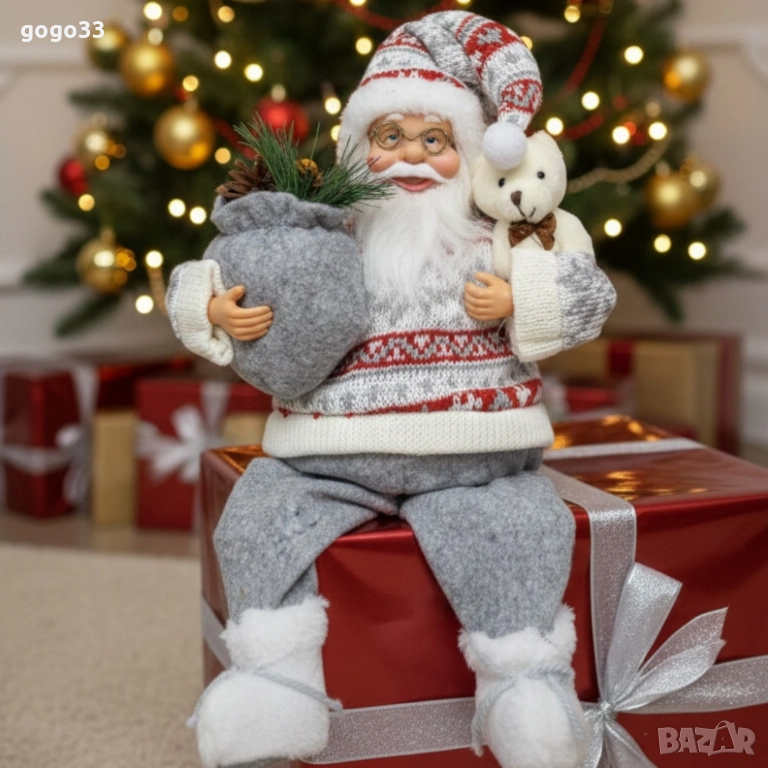 голям Дядо Коледа с торба , снимка 1