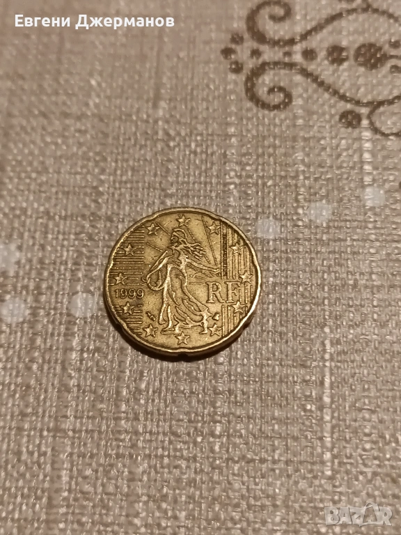 20 centa RF , снимка 1