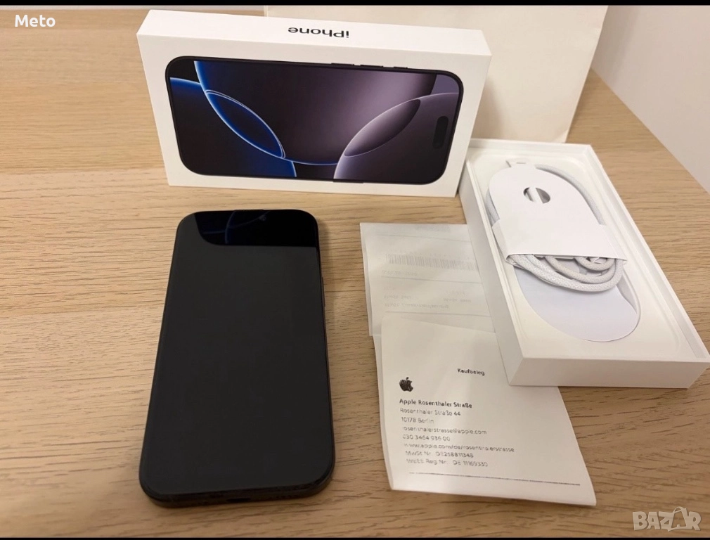 iphone 16 pro 128 gb Yettel, снимка 1
