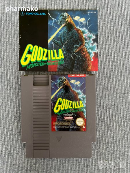 Godzilla Monster of Monsters! NES PAL A Nintendo, снимка 1