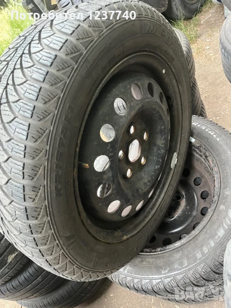 Гуми с джанти за vw sharan/touran R16C, снимка 1