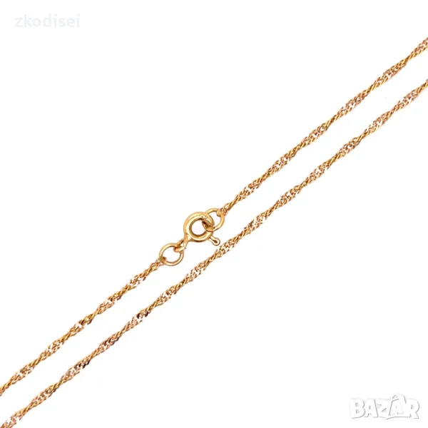 Златен синджир 3,01гр. 48см. 14кр. проба:585 модел:29340-1, снимка 1
