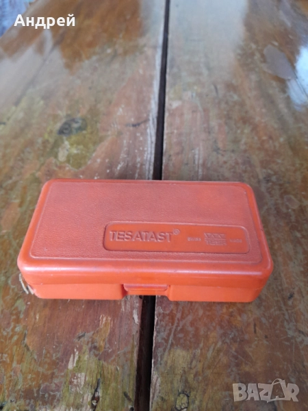 Стар индикаторен часовник Tesatast, снимка 1