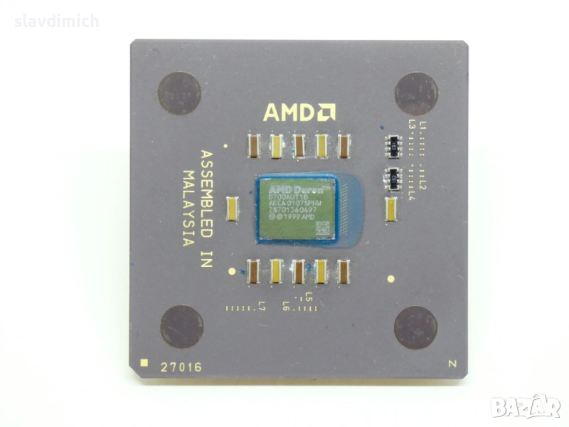 Процесор за компютър AMD Duron модел  d700aut1b 700 Mhz За колекционери и ретро компютри , снимка 1