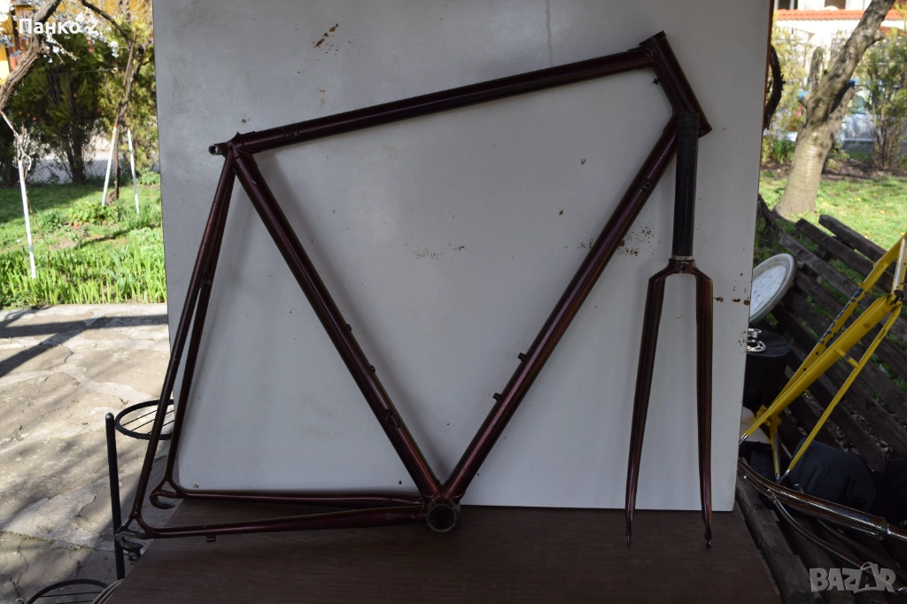 Ретро Шосейна Топ Клас Швейцарска Рамка Villiger Columbus SLX, снимка 1