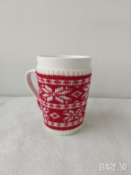 Керамична чаша с дрешка/ Рекламна чаша на Проспан, снимка 1