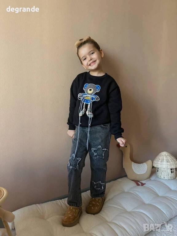 Детски комплект Дънки+Блузка , снимка 1