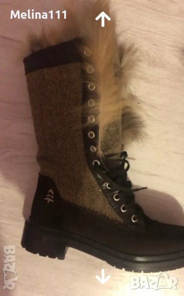 Дамски ботуши Daris Естествен Косъм лисица, снимка 1