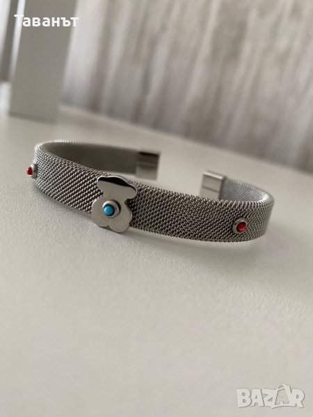 Гривна с тюркоаз и корал Tous /нова/, снимка 1