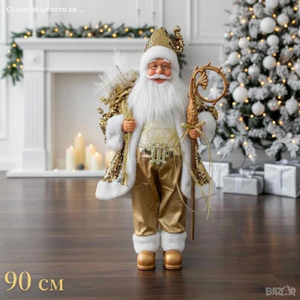 Декоративен дядо Коледа 90см, снимка 1