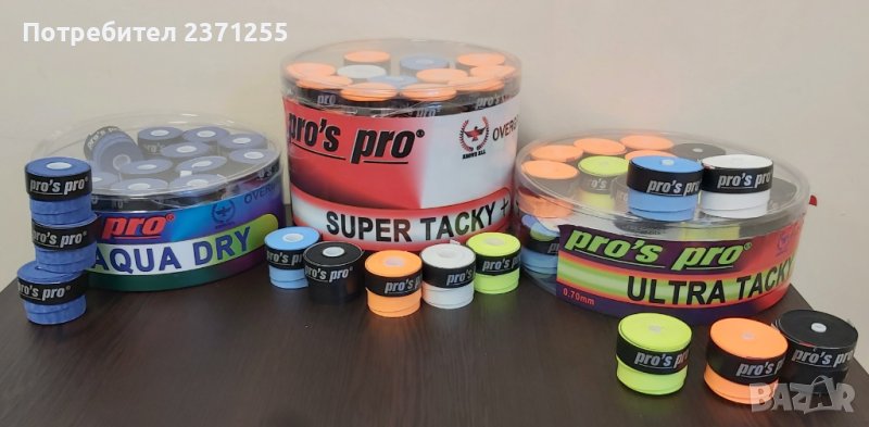 Покривни грипове за тенис Tourna, Babolat, Wilson, Head.., снимка 1