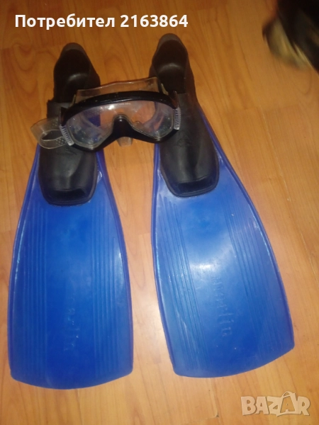 Плавници и очила, снимка 1