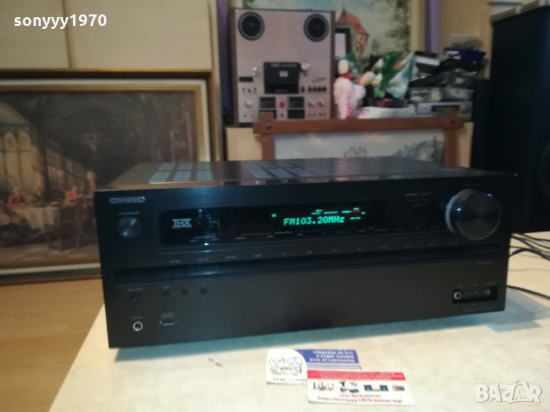 onkyo tx-nr616 usb/hdmi/lan receiver-SWISS 1511211553, снимка 1