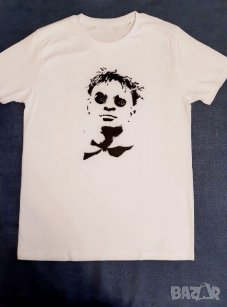 Бяла тениска унисекс 100% органичен памук, снимка 1