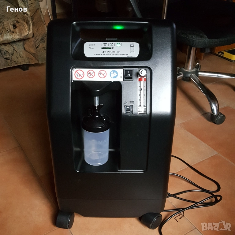 Кислороден концентратор DeVilbiss Compact 525 - 5 литра., снимка 1