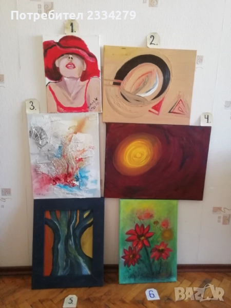 Картини авторска ръчно рисувани. , снимка 1