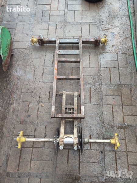 Рамка с ходова част за самоделка, снимка 1