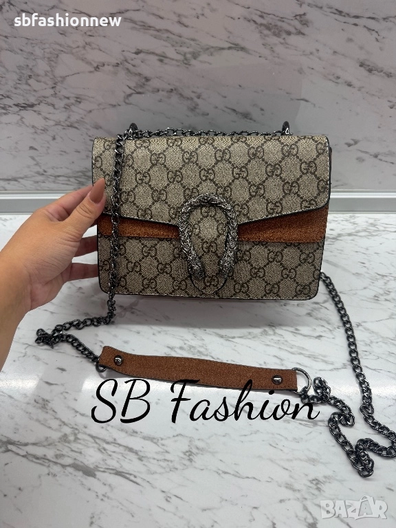 Gucci чанта в кафяво, снимка 1