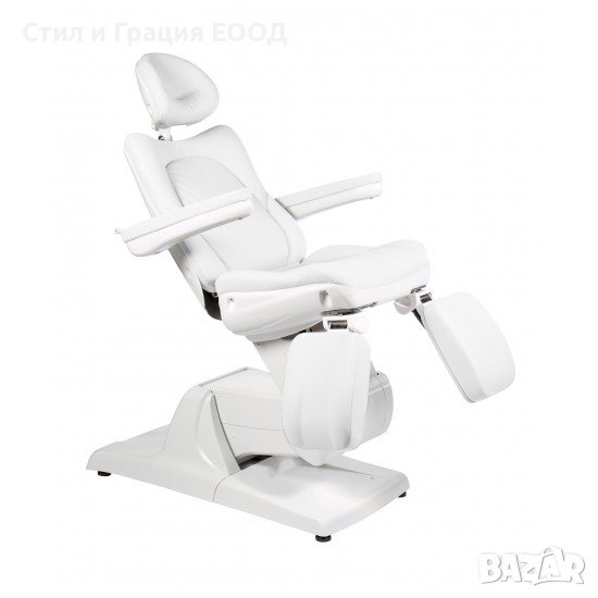 Стол за педикюр SONIA - Sadira (3 мотора) - тъмно сив , бял, снимка 1