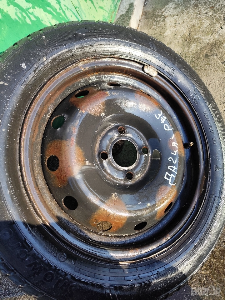 Резервна гума(Патерица)-Дачия Логан 2010, снимка 1