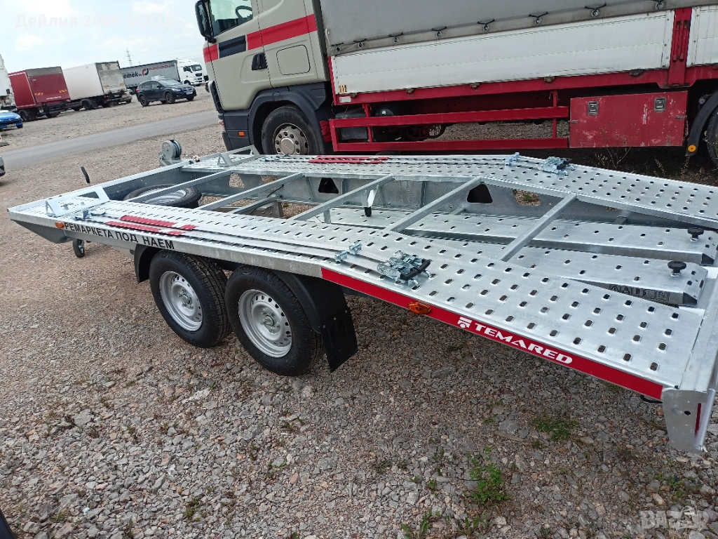 Автоплатформи / платформи / ремаркета под наем / Транспорт, снимка 1