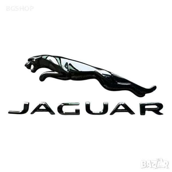 Емблема Jaguar / Ягуар - Black, снимка 1