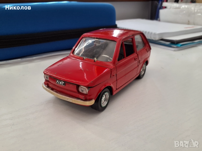 FIAT 126 1/25 POLISTIL рядък  1:25, снимка 1