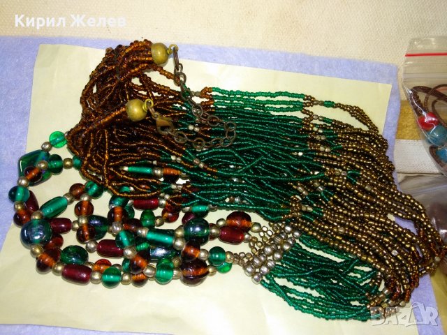 ВЕЛИКОЛЕПНА МЪНИСТЕНА ХЕНД - МЕЙД ОГЪРЛИЦА ЕТНО - АРТ СТИЛ РЪЧНА ИЗРАБОТКА 34768, снимка 6 - Колиета, медальони, синджири - 39200978