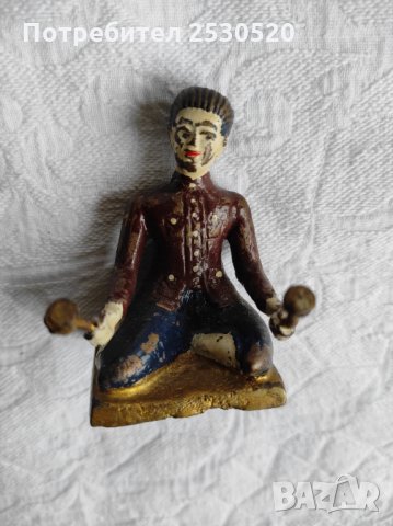 Бронзови рисувани фигури - Тайланд 30-те години, снимка 6 - Колекции - 35813827