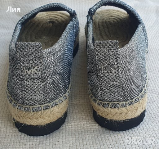 Метализирани Еспадрили Michael Michael Kors 37 номер, снимка 6 - Сандали - 41223112