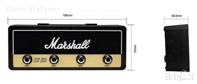 Поставка за ключове за стена Marshall - усилвател, снимка 8 - Декорация за дома - 41525448