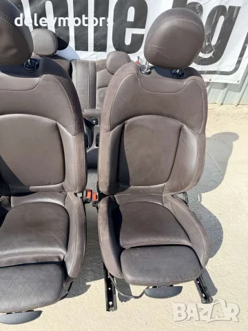 Кожен салон с подгрев алкантара от Mini Cooper S (56) 2.0i, снимка 5 - Части - 56240297