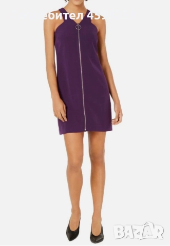 Дамска лилава рокля - размер XXS