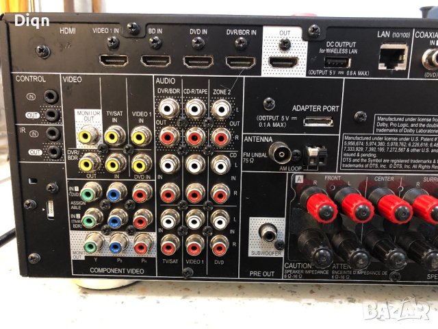 Pioneer VSX-921, снимка 12 - Ресийвъри, усилватели, смесителни пултове - 40327304