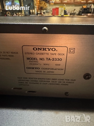 Дек и тунер ONKYO, снимка 7 - Декове - 51503484