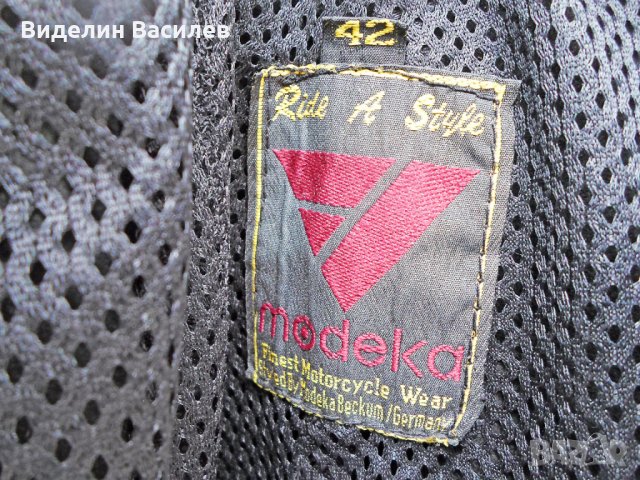 Modeka/дамски кожен мото екип/, снимка 8 - Аксесоари и консумативи - 34520286