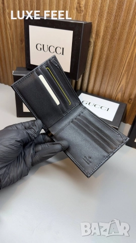 Дамски Портмонета - Естествена Кожа ⚜️ Gucci , снимка 9 - Портфейли, портмонета - 52955577