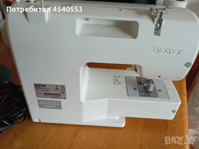 Шевна машина Brother j14, снимка 3 - Шевни машини - 52882281