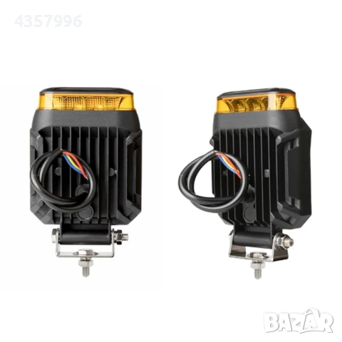 Диоден халоген 2027 с аварийна светлина, снимка 2 - Аксесоари и консумативи - 51343649