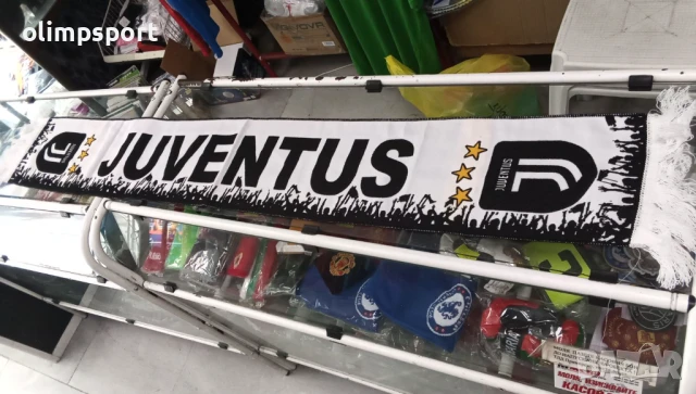 шал Ювентус нов тъкан размер 20 х 140см