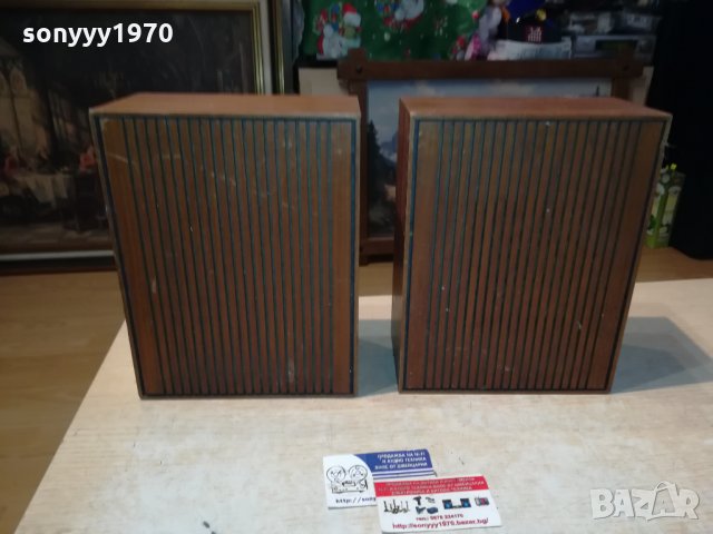 ретро тонколони 27Х21Х12СМ 0311210922, снимка 4 - Тонколони - 34677159