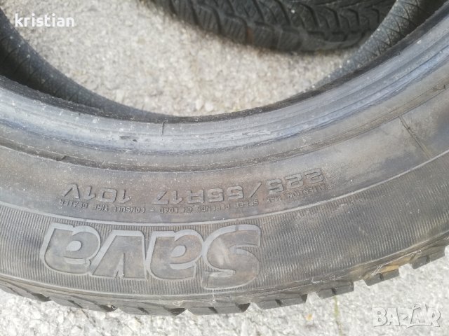 225/55/17 nokian 2бр 80лв, снимка 2 - Гуми и джанти - 42686840