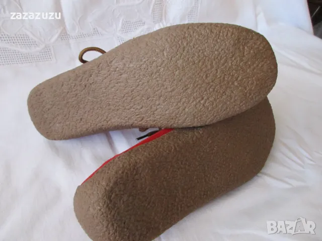 ДАМСКИ МОКАСИНИ, червени, много удобни, снимка 4 - Дамски ежедневни обувки - 49627691