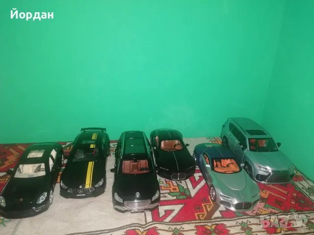 Метални колички с отварящи се врати, работещи фарове и звук от двигате, снимка 6 - Колекции - 48802149
