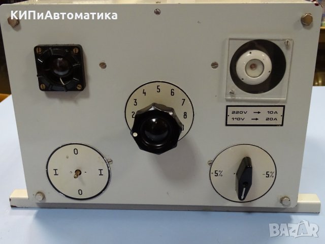 трансформатор лабораторен LMIM LR-401 220/110V, снимка 2 - Други машини и части - 35890774