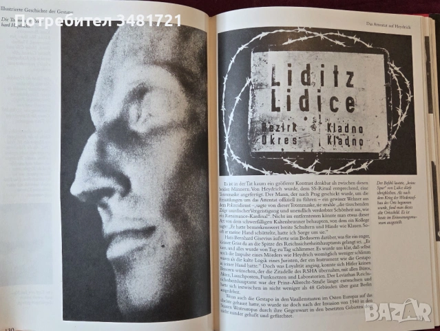 Илюстрирана история на Гестапо / Illustrierte Geschichte der Gestapo, снимка 12 - Художествена литература - 53521049