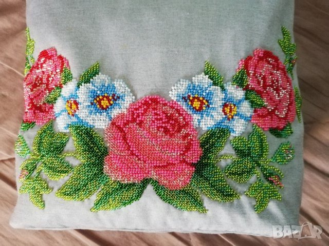 Дамска чанта с мъниста , снимка 11 - Чанти - 35760410